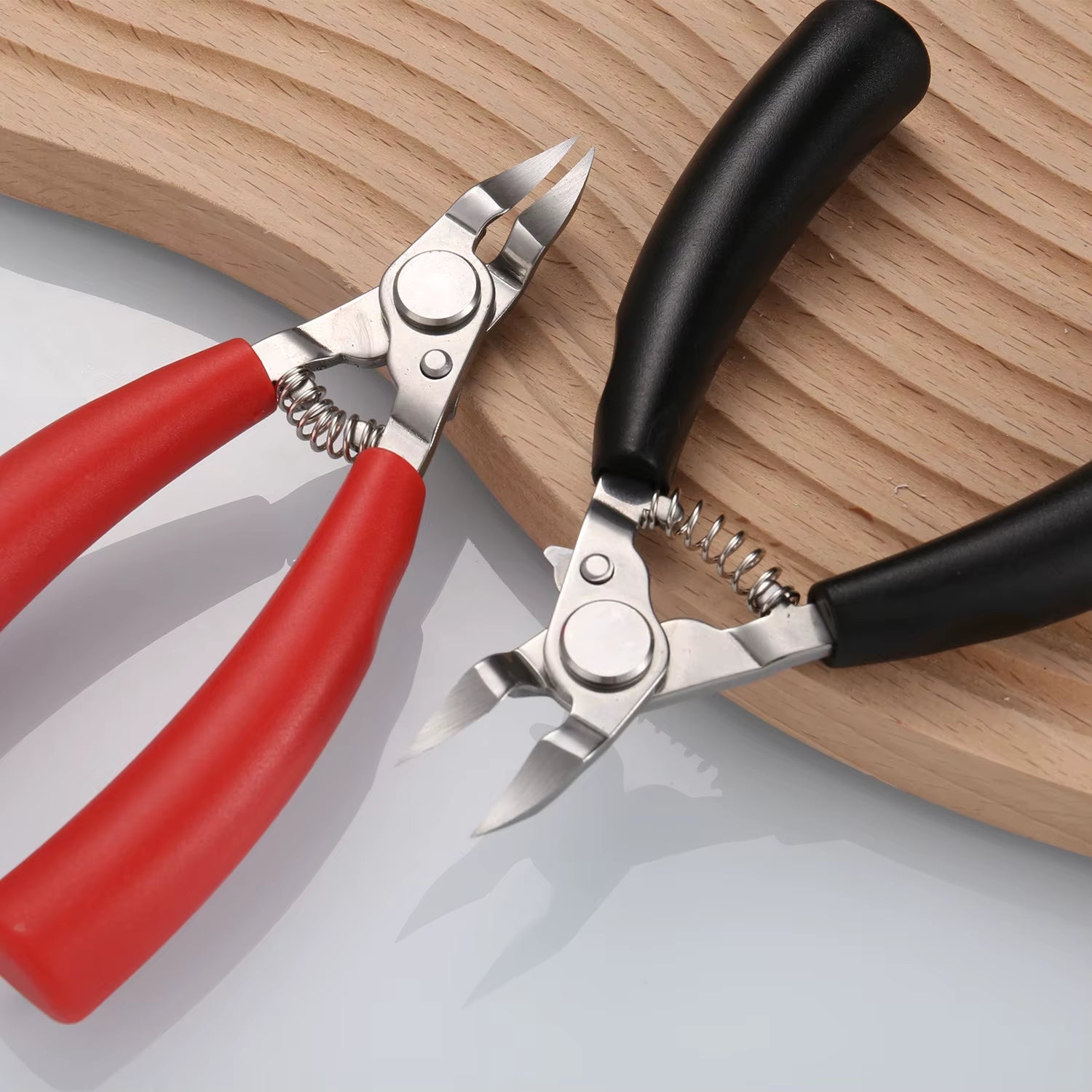 Stainless Steel Curved Hawkbill Nail Clipper Pedicure Tool Thick Ingrown Nail Treatment Durable Curved Blade Design Nail Trimmer